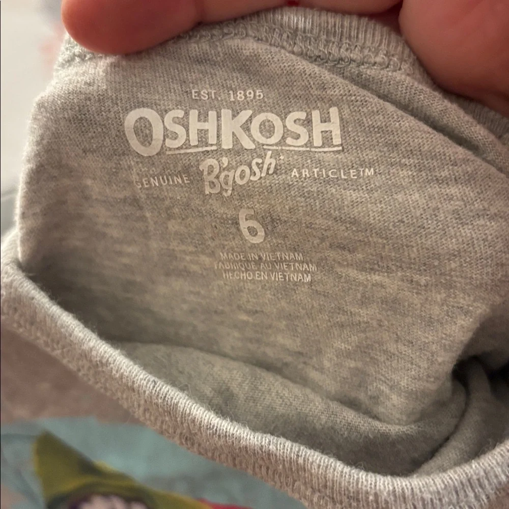 OshKosh B'gosh Dino-Mite Tank Top - Gray 6